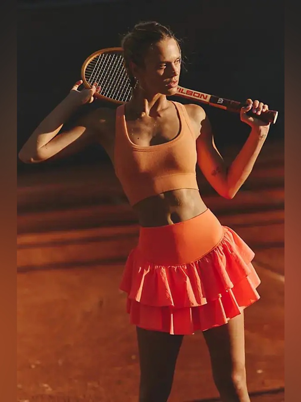 NWT FREE PEOPLE Movement Field Day Skort
Hot Watermelon $78 MSRP